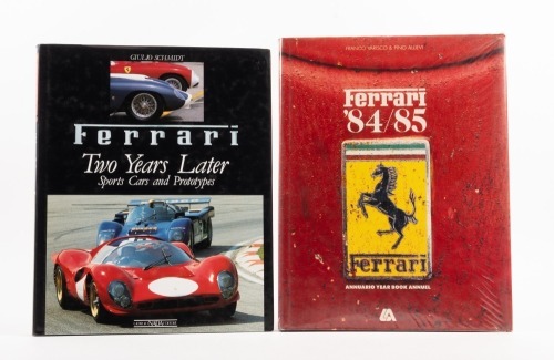 FERRARI: Two hardcover books relating to Ferrari racing [Location: Melbourne]