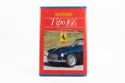 FERRARI: A hardcover book 'Tipo 166 - The Original Sports Ferrari' by Angelo Tito Anselmi, published 1984 [Location: Melbourne]