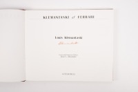 FERRARI: A hardcover book 'Klemantaski & Ferrari' by Louis Klemantaski, leather bound in slipcase, with signature from the author to title page, published 1991, 168 pages, text in Italian, English & French [Location: Melbourne] - 3