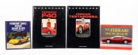 FERRARI: Four hardcover books relating to specific Ferrari models [Location: Melbourne]