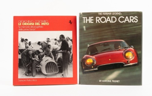 FERRARI: Two hardcover books relating to Ferrari history [Location: Melbourne]