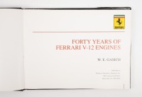 FERRARI: Three hardcover books relating to Ferrari flat 12 & V-12 engines [Location: Melbourne] - 4