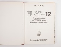 FERRARI: Three hardcover books relating to Ferrari flat 12 & V-12 engines [Location: Melbourne] - 5