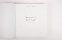 FERRARI: A hardcover book 'Formula Ferrari 1948-2002' by Paolo D'Alessio, published 2001 [Location: Melbourne] - 2