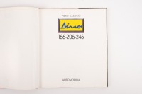 FERRARI: A hardcover book 'Dino 166 - 206 - 246' by Piero Casucci, published 1989 [Location: Melbourne] - 2