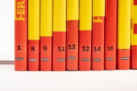 FERRARISSIMA: Ten editions of the new series of 'Ferrarissima', includes editions 1, 8, 9, 11, 12, 13, 14, 16, 18 & 19, hardcover books, published 1997-2006 [Location: Melbourne] - 2