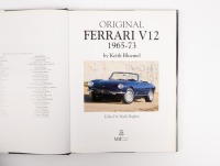 FERRARI: Two hardcover books relating to V8 & V12 models authored by Keith Bluemel [Location: Melbourne] - 3