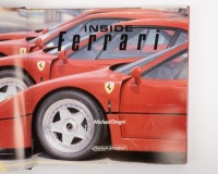 FERRARI: A hardcover book 'Inside Ferrari' by Michael Dregni, published 1990 [Location: Melbourne] - 2