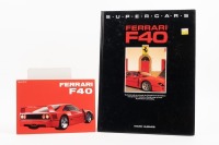 FERRARI F40: Two books relating to the Ferrari F40 [Location: Melbourne]