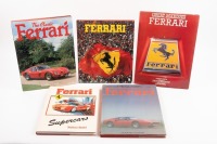 FERRARI: Five hardcover books relating to Ferrari [Location: Melbourne]