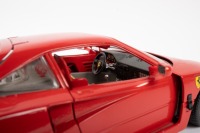 FERRARI F40: A Bburago 1:18 scale 1987 Ferrari F40 with opening parts [Location: Melbourne] - 2