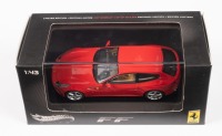 FERRARI FF: A Hot Wheels Elite 1:43 scale Ferrari FF in red in original box [Location: Melbourne]