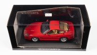 FERRARI 550 MARANELLO: A Minichamps 1:43 scale 1996 Ferrari 550 Maranello in red in original box [Location: Melbourne]