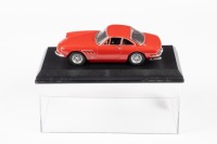 FERRARI 330 GTC: A Best Model 1:43 scale 1966 Ferrari 330 GTC in Rosso red in perspex case [Location: Melbourne]