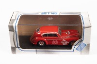 ALFA ROMEO: A Jolly Model 1:43 scale 1949 Alfa Romeo 6C 2500 Freccia D'Oro Carrera Panamericana in red in original box [Location: Melbourne]