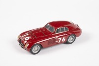 ALFA ROMEO: A Ramei 1:43 scale 1940 Alfa Romeo 6C 2500 SS Corsa Touring in maroon in original box [Location: Melbourne]