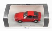 ALFA ROMEO: A Spark Models 1:43 scale 1970 Alfa Romeo Junior Zagato 1300 in red in original box [Location: Melbourne]