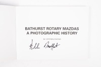 BATHURST ROTARYS: 'Bathurst Rotary Mazdas - A Photographic History' softcover book by Stephen Stathis, signed by Allan Moffat - 2