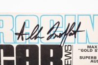 ALLAN MOFFAT: A November 1971 edition of Racing Car News featuring report on Bathurst 500, magazine signed by Allan Moffat to front cover - 2