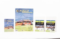 GMC 400: A V8 Supercars GMC 400 Canberra 2000 race programme, with two corporate passes, programme signed by multiple drivers, including Allan Moffat to cover, Lowndes, Richards, Murphy, Seton, Perkins, Longhurst, Jones, and five others to inside.