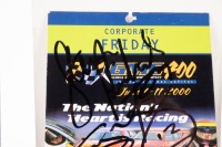 GMC 400: A V8 Supercars GMC 400 Canberra 2000 race programme, with two corporate passes, programme signed by multiple drivers, including Allan Moffat to cover, Lowndes, Richards, Murphy, Seton, Perkins, Longhurst, Jones, and five others to inside. - 6