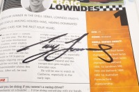 GMC 400: A V8 Supercars GMC 400 Canberra 2000 race programme, with two corporate passes, programme signed by multiple drivers, including Allan Moffat to cover, Lowndes, Richards, Murphy, Seton, Perkins, Longhurst, Jones, and five others to inside. - 7