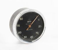 SMITHS: A circa 1950s or 1960s Smiths RPM Chronometric 8000 RPM gauge, lens diameter 7cm, believed to have been used by Cooper