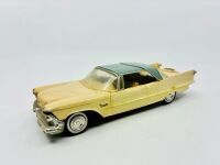 CHRYSLER: Three plastic models including the 1958 Dodge Chrsyler Imperial by Jo-Han Models, the 1958 Ford Thunderbird by AMT and the 1958 Buick Roadmaster by AMT, all in original packaging [Location: Sydney] - 6