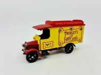 CORGI: Five 1:43 scale models by Corgi including the Thornycroft A1 in two different liveries and the 1915 Ford Model T in three different liveries. - 2