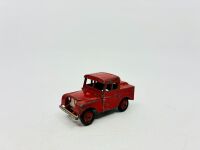 DINKY: Three Dinky models including two 1:43 scale fire engines and a 1:64 scale Land Rover Series 1. - 2