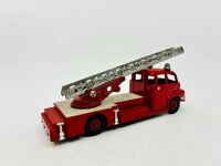DINKY: Three Dinky models including two 1:43 scale fire engines and a 1:64 scale Land Rover Series 1. - 5