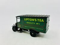 CORGI: Three 1:43 scale Corgi models including two Thornycroft Vans in different liveries and a 1915 Ford Model T Van [Location: Sydney] - 3