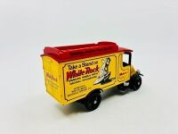 CORGI: Three 1:43 scale Corgi models including two Thornycroft Vans in different liveries and a 1915 Ford Model T Van [Location: Sydney] - 5