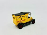 MATCHBOX: A quantity of 4 Matchbox Models of Yesteryear 1:43 scale models including a 1912 Ford Model T Van, a 1930 Ford Model A Van, a 1927 Talbot Van and 1910 Renault Type AG. [Location: Sydney] - 3