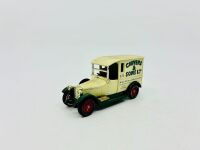 MATCHBOX: A quantity of 4 Matchbox Models of Yesteryear 1:43 scale models including a 1912 Ford Model T Van, a 1930 Ford Model A Van, a 1927 Talbot Van and 1910 Renault Type AG. [Location: Sydney] - 8