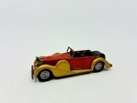 MATCHBOX: Three Matchbox Models of Yesteryear 1:43 scale models including the 1938 Hispano-Suiza, the 1938 Lagonda Drophead Coupe and the 1928 Bugatti Type 44. [Location: Sydney] - 2