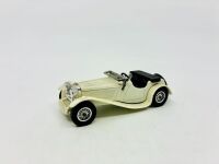 MATCHBOX: A quantity of 4 Matchbox Models of Yesteryear 1:43 scale models including the 1936 Jaguar SS100, the 1945 MG TC, the 1913 Cadillac and the 1906 Rolls-Royce Silver Ghost. [Location: Sydney] - 2