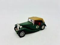 MATCHBOX: A quantity of 4 Matchbox Models of Yesteryear 1:43 scale models including the 1936 Jaguar SS100, the 1945 MG TC, the 1913 Cadillac and the 1906 Rolls-Royce Silver Ghost. [Location: Sydney] - 4