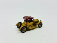 MATCHBOX: A quantity of 4 Matchbox Models of Yesteryear 1:43 scale models including the 1936 Jaguar SS100, the 1945 MG TC, the 1913 Cadillac and the 1906 Rolls-Royce Silver Ghost. [Location: Sydney] - 9