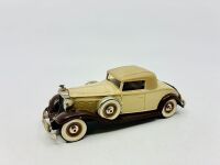 PACKARD: Three 1:43 scale models including the 1932 Packard Light 8, the 1931 Hudson Greater Eight by Brooklin Models and the 1937 Panhard Dynamic Berline by Eligor [Location: Sydney] - 2