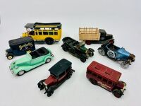 PRE WAR: Eight 1:64 and 1:43 scale models from various model builders. [Location: Sydney]