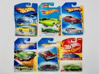 HOT WHEELS: A quantity of 6 Hot Wheels models from various series [Location: Sydney]