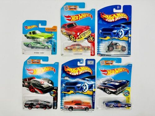 183 · HOT WHEELS: A quantity of 6 Hot Wheels models from various series [Location: Sydney]