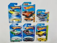 HOT WHEELS: A quantity of 6 Hot Wheels models from various series [Location: Sydney]