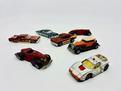 187 · HOT WHEELS: A quantity of 7 unboxed Hot Wheels models [Location: Sydney]