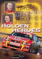 HOLDEN MOTORSPORT: Two signed Holden Motorsport V8 Supercar posters - 4