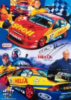 V8 SUPERCARS: Three V8 Supercar signed posters - 5