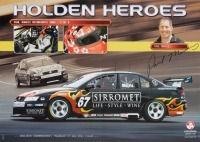 HOLDEN MOTORSPORT: Two Holden V8 Supercar signed posters - 2