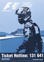 AUSTRALIAN GP: A collection of eight large Australian Grand Prix official posters - 5