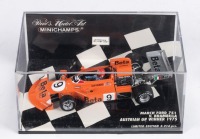 MARCH FORD 751: A Minichamps 1:43 scale March Ford 751, driven by V. Brambilla, winner Austrian GP 1975